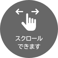 スクロールできます